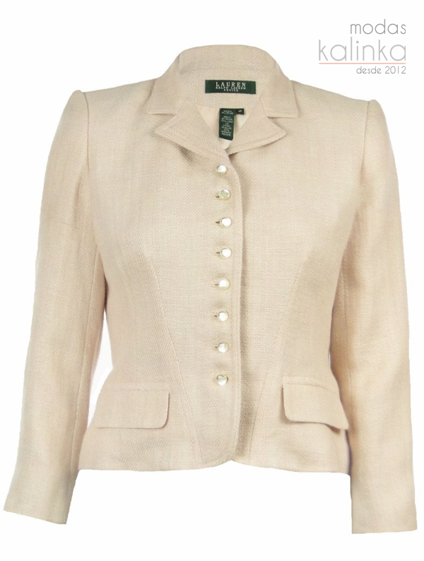 Blazer modelo Lauren Beige nacional
